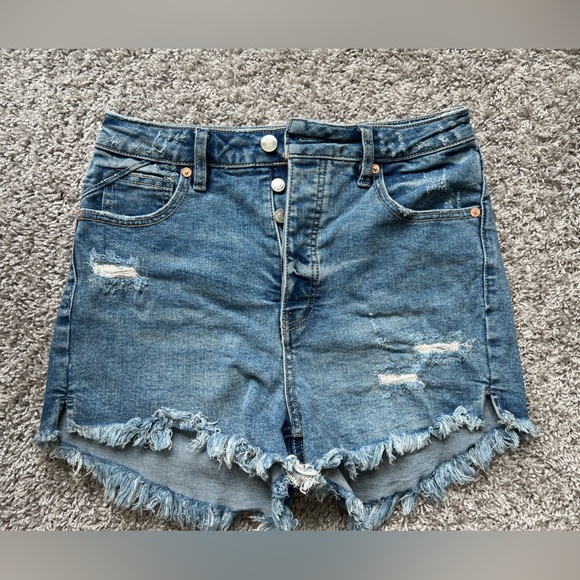 Free people denim shorts - Picture 2 of 11